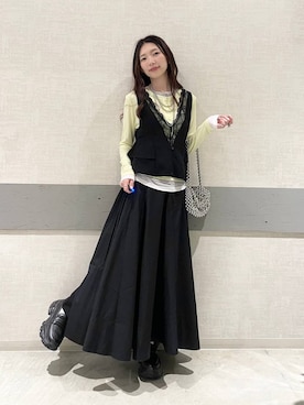 えりーさん(レディース・165cm)の春コーディネート