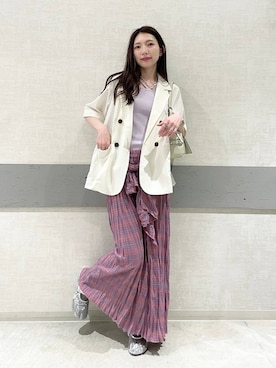 えりーさん(レディース・165cm)の春コーディネート
