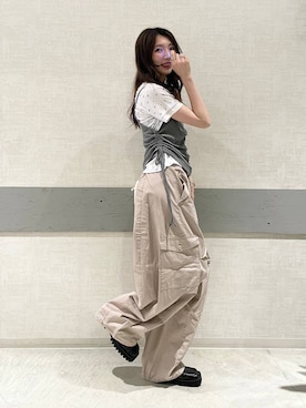 えりーさん(レディース・165cm)の夏コーディネート