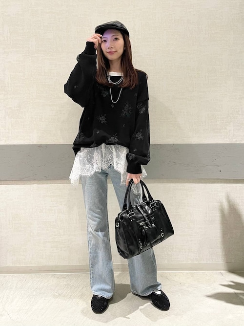 JEANASIS コットンフィットフレアデニム JEANASIS（ジーナシス） ジーンズ デニム デニムパンツ コットン