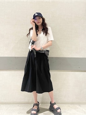 えりーさん（レディース・165cm）の夏コーディネート