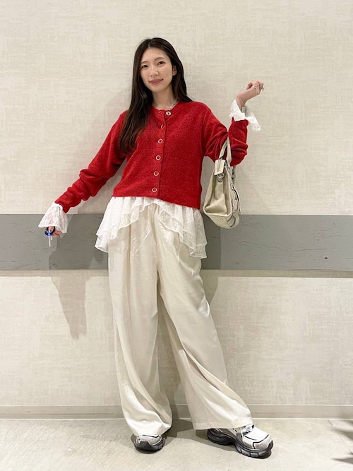 Wフリルヘムレースブラウス/605842（シャツ/ブラウス）｜JEANASIS