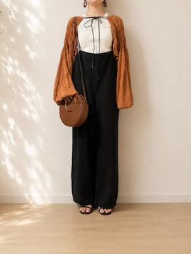 「H&M（エイチ・アンド・エム）のアイテム（バッグ）」を使った、マルシオさん（レディース・151cm）の夏コーディネート