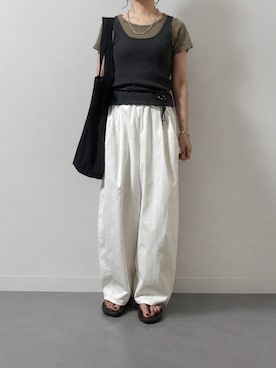 「Lattice（Lattice）のアイテム」を使った、マルシオさん（レディース・151cm）の夏コーディネート