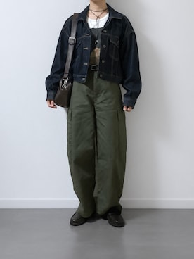 「TOKYO CULTUART by BEAMS（トウキョウカルチャートバイビームス）のアイテム」を使った、マルシオさん（レディース・151cm）の秋コーディネート