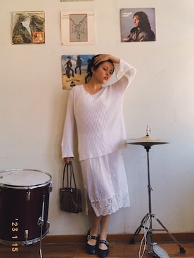 「vintage style」｜Chichi Beebsさん（レディース・157cm）の冬コーディネート