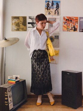 「handmade」｜Chichi Beebsさん（レディース・157cm）の夏コーディネート