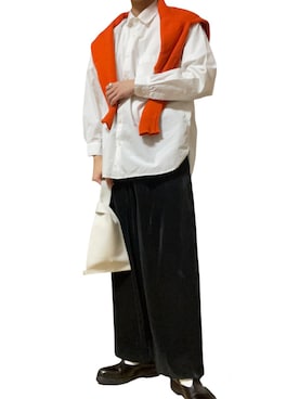 「epnok（エプノック）のアイテム（シューズ）」を使った、pepeさん（メンズ・171cm）の秋コーディネート