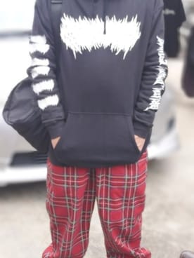 「COOKMAN（クックマン）のアイテム」を使った、トッキ―さん「半ズボンの人」さん（メンズ・170cm）の春コーディネート