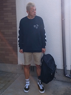 トッキ―さん「半ズボンの人」さんのコーディネート