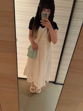 「Samantha Thavasa（サマンサタバサ）のアイテム」を使った、みずきさん（レディース・163cm）の夏コーディネート