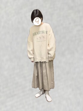 「unclip（アンクリップ）のアイテム」を使った、　さん（レディース・157cm）の冬コーディネート