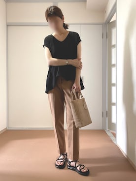 むーこさん(レディース・155cm)の夏コーディネート