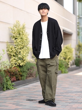 takumaさん（メンズ・185cm）の冬コーディネート