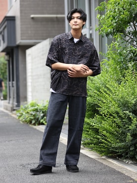 takumaさん（メンズ・185cm）の夏コーディネート