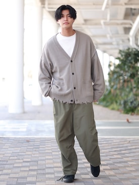 takumaさん（メンズ・185cm）の冬コーディネート