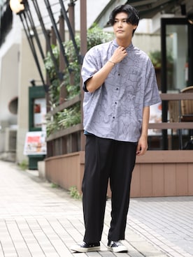 takumaさん（メンズ・185cm）の夏コーディネート