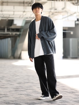 takumaさん（メンズ・185cm）の冬コーディネート