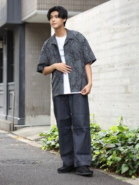 takumaさん（メンズ・185cm）の夏コーディネート