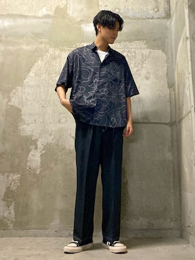 takumaさん（メンズ・185cm）の夏コーディネート