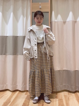 ニシザワ◎さん（レディース・156cm）の春コーディネート