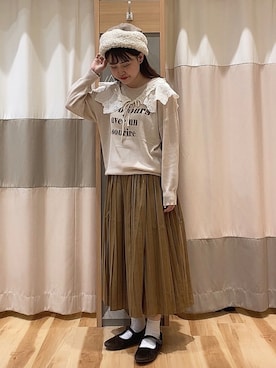 ニシザワ◎さん(レディース・156cm)の秋コーディネート