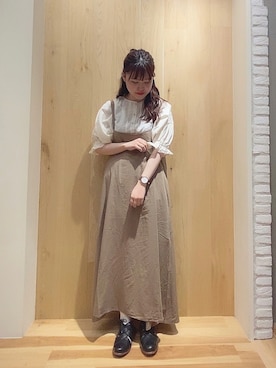 ニシザワ◎さん（レディース・156cm）の夏コーディネート