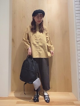 ニシザワ◎さん（レディース・156cm）の秋コーディネート