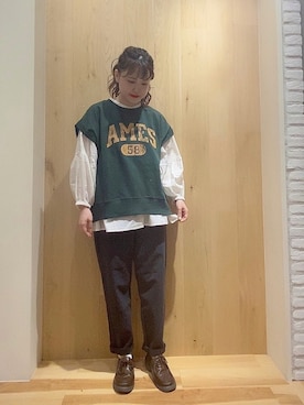 ニシザワ◎さん(レディース・156cm)の秋コーディネート