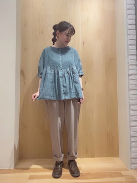 ニシザワ◎さん(レディース・156cm)の秋コーディネート