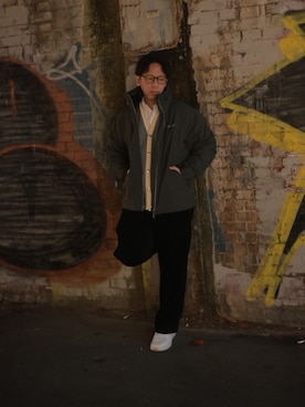 「アイテム（トップス）」を使った、nelly04さん（メンズ・165cm・30代）の冬コーディネート