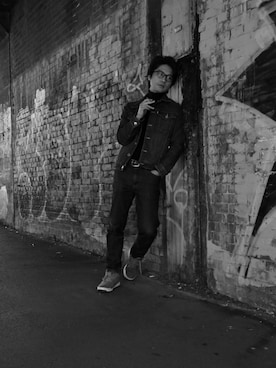 「アイテム（ブルゾン）」を使った、nelly04さん（メンズ・165cm・30代）の冬コーディネート