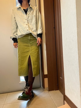 「息子服」｜acofunkyさん（レディース・156cm）の秋コーディネート
