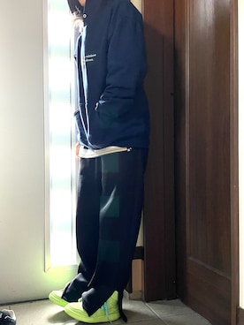 「DC（ディーシー）のアイテム」を使った、acofunkyさん（レディース・156cm）の冬コーディネート