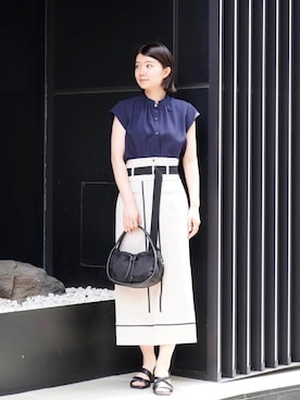 Mizukiさん（レディース・161cm）の夏コーディネート