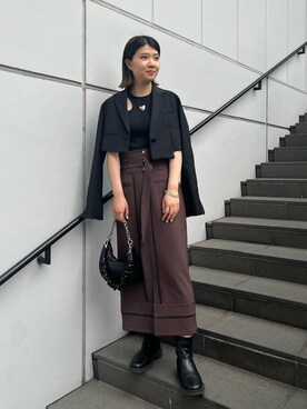 Mizukiさん（レディース・161cm）の春コーディネート