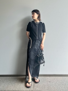 Mizukiさん（レディース・161cm）の夏コーディネート