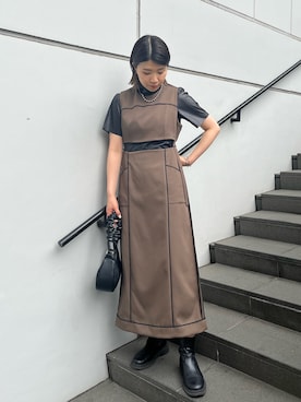 Mizukiさん（レディース・161cm）の春コーディネート