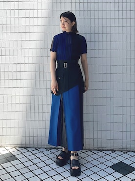 Mizukiさん（レディース・161cm）の春コーディネート