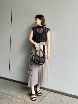 スムースエンブロイダリートップス-セットアップ可-を使った人気