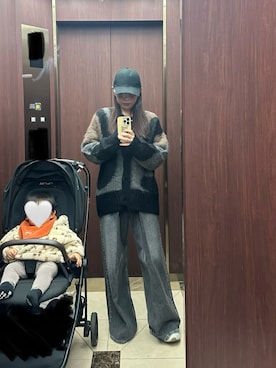 「JOHN LAWRENCE SULLIVAN（ジョンローレンスサリバン）のアイテム」を使った、kaeさん（レディース・160cm）の冬コーディネート