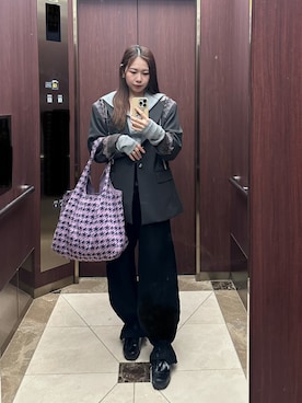 「tanakadaisuke（タナカダイスケ）のアイテム」を使った、kaeさん（レディース・160cm）の春コーディネート