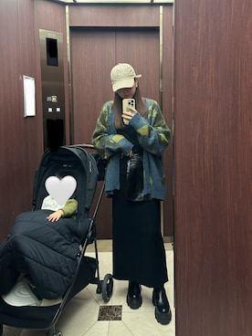 「AIVER（アイバー）のアイテム」を使った、kaeさん（レディース・160cm）の春コーディネート