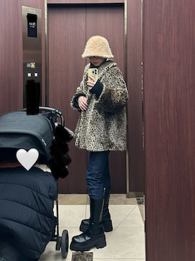 「Ada.（エイダ）のアイテム」を使った、kaeさん（レディース・160cm）の冬コーディネート