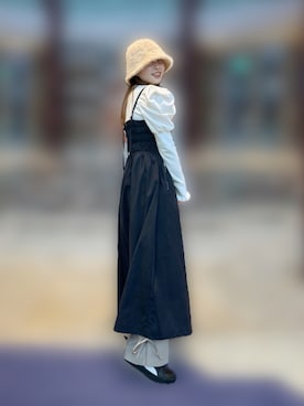 「STUDIOUS（ステュディオス）のアイテム」を使った、kaeさん（レディース・160cm）の冬コーディネート