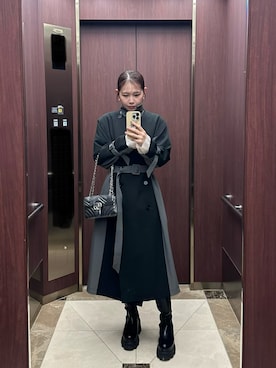 「HARE（ハレ）のアイテム（ジャケット/アウター）」を使った、kaeさん（レディース・160cm）の春コーディネート