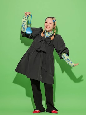 「アイテム（ヘアアクセサリー）」を使った、kureha さん（レディース・158cm・20代）の冬コーディネート