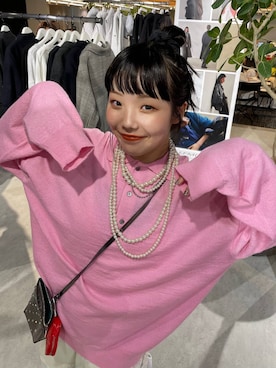 「アイテム（ダッフルコート）」を使った、kureha さん（レディース・158cm）の夏コーディネート