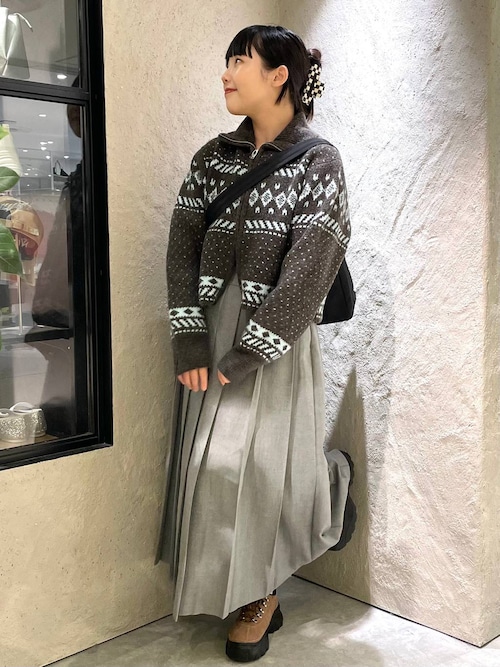 セール】ノルディックジップカーディガンLS 133794（カーディガン