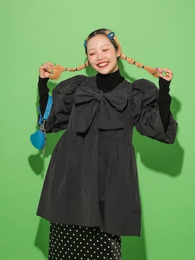 「アイテム（ヘアアクセサリー）」を使った、kureha さん（レディース・158cm・20代）の冬コーディネート